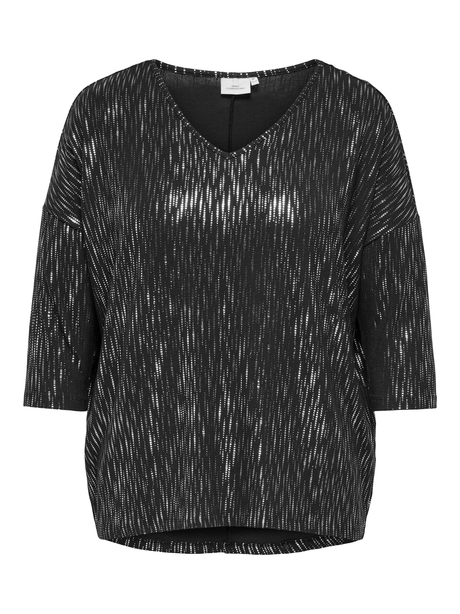 ONLY Carmakoma Blusen  schwarz