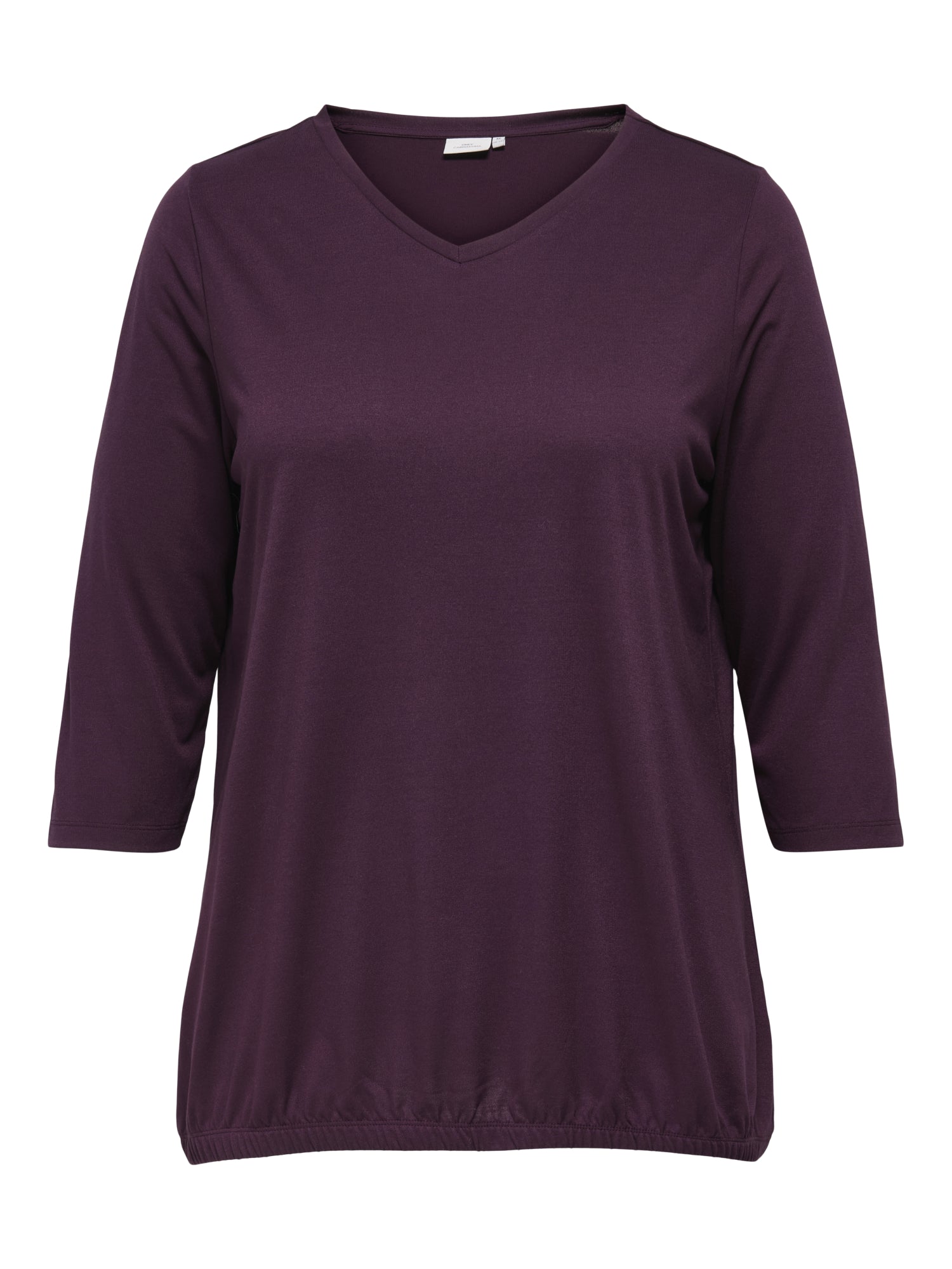 ONLY Carmakoma 3/4-Shirts  dunkelrot