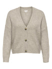 ONLY Carmakoma Strickjacken  beige