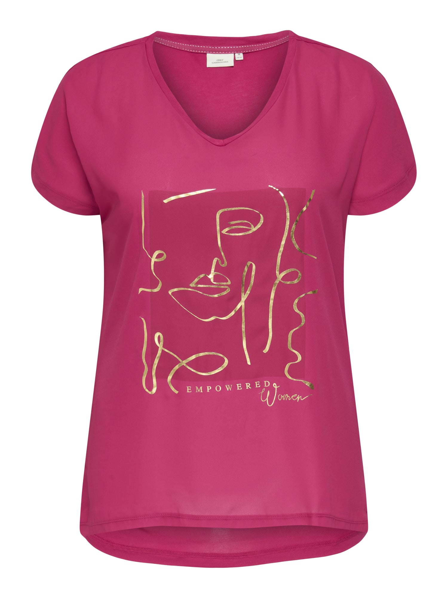 ONLY Carmakoma T-Shirts  pink