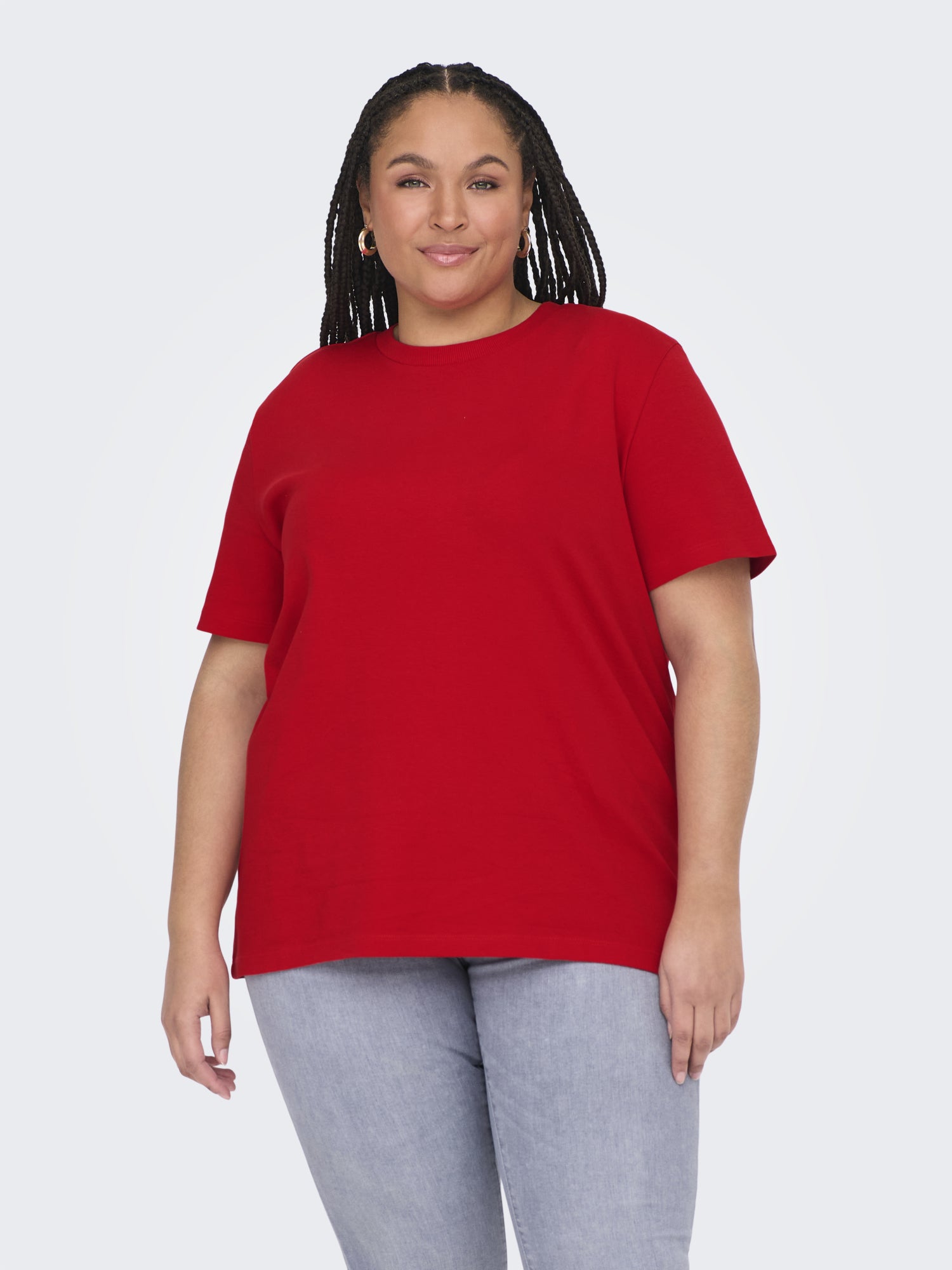 ONLY Carmakoma T-Shirts  rot