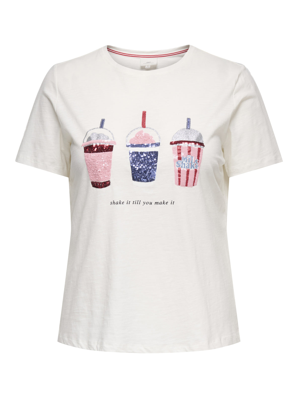 ONLY Carmakoma T-Shirts  weiß