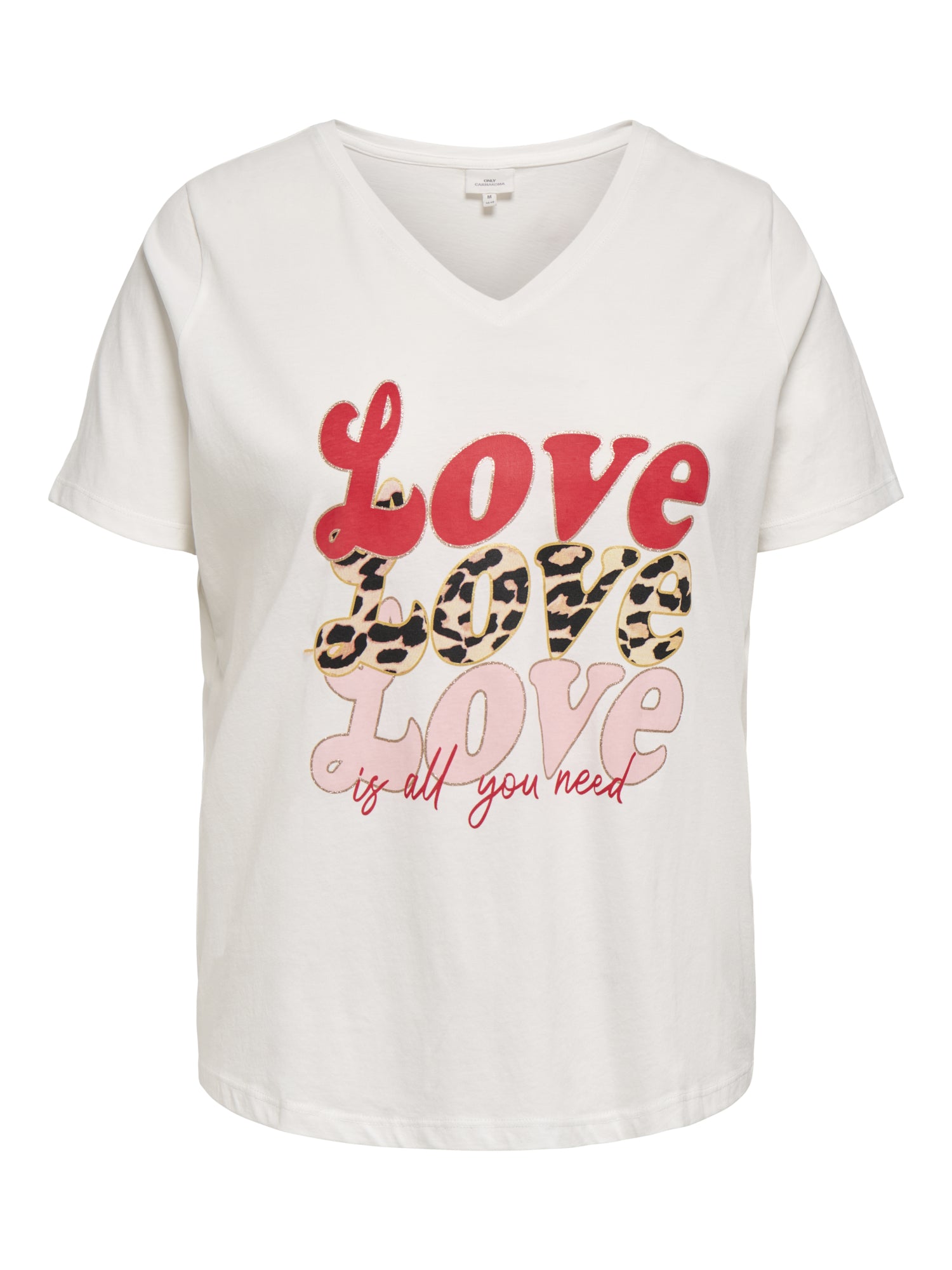 ONLY Carmakoma T-Shirts  weiß