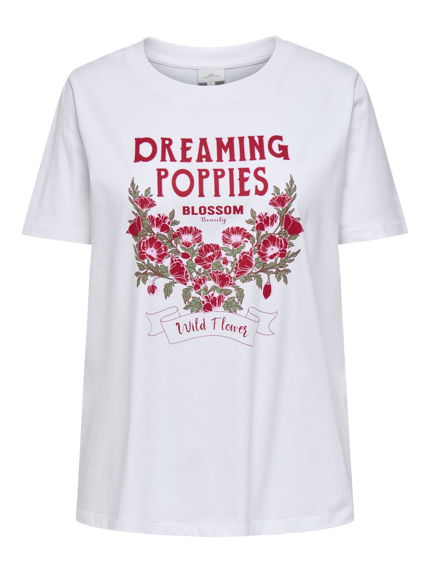 ONLY Carmakoma T-Shirts  weiß