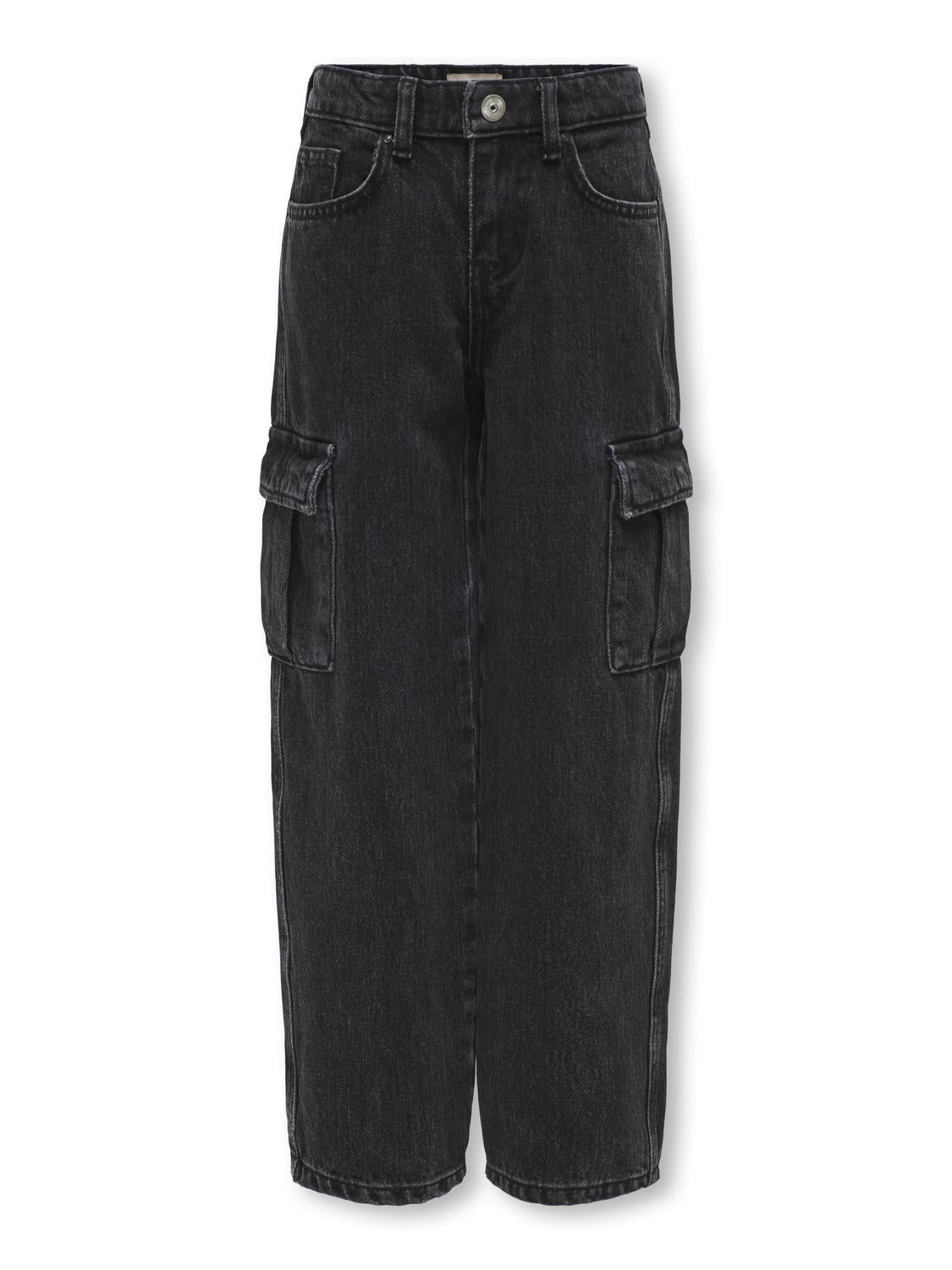 ONLY Kids Jeans & Hosen  schwarz