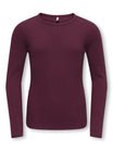 ONLY Kids Shirts & Blusen  bordeaux