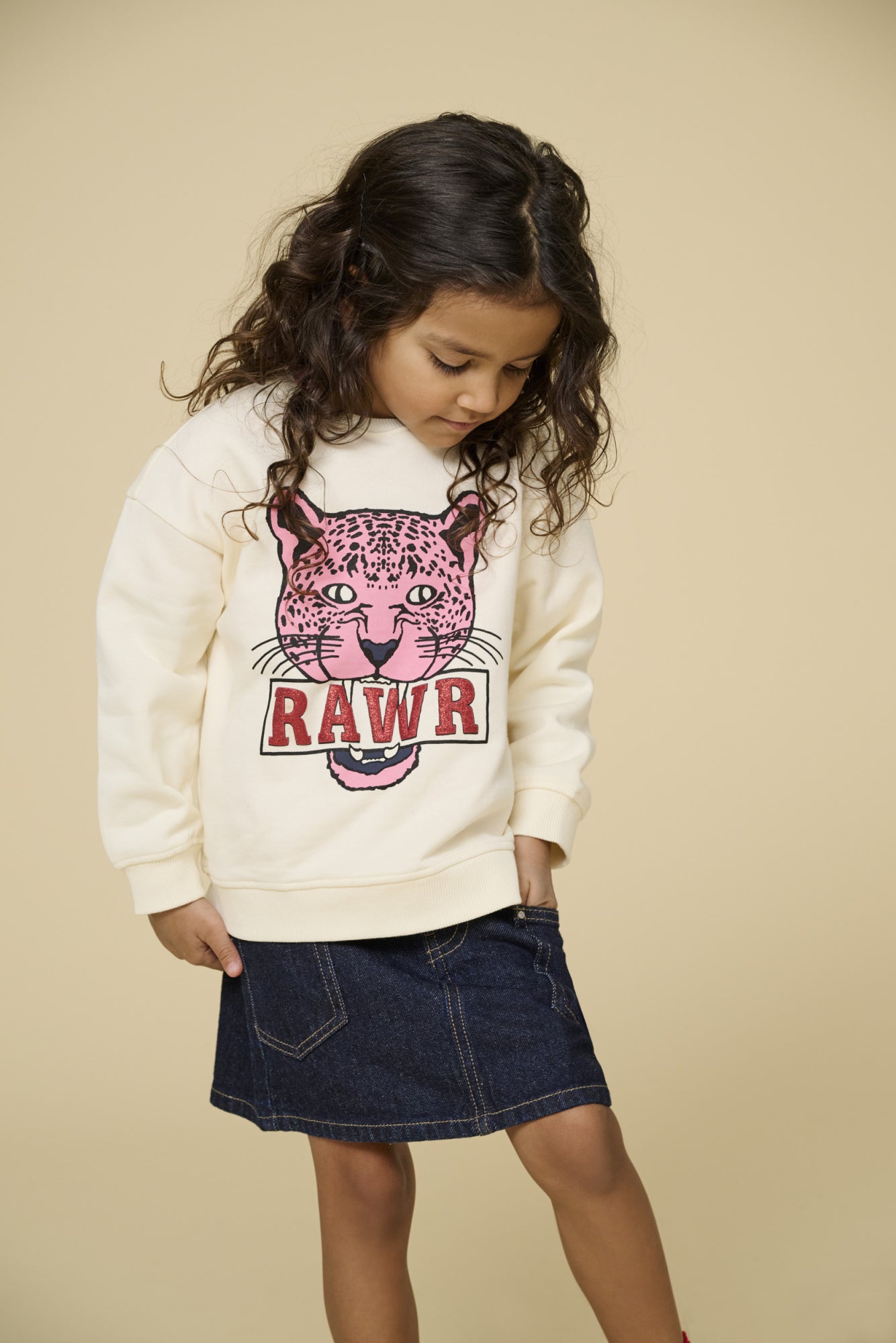 ONLY Kids Pullis & Sweats  beige