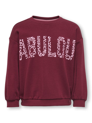 Sweatshirt mit Rückenprint
