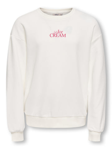 Sweatshirt mit Rückenprint