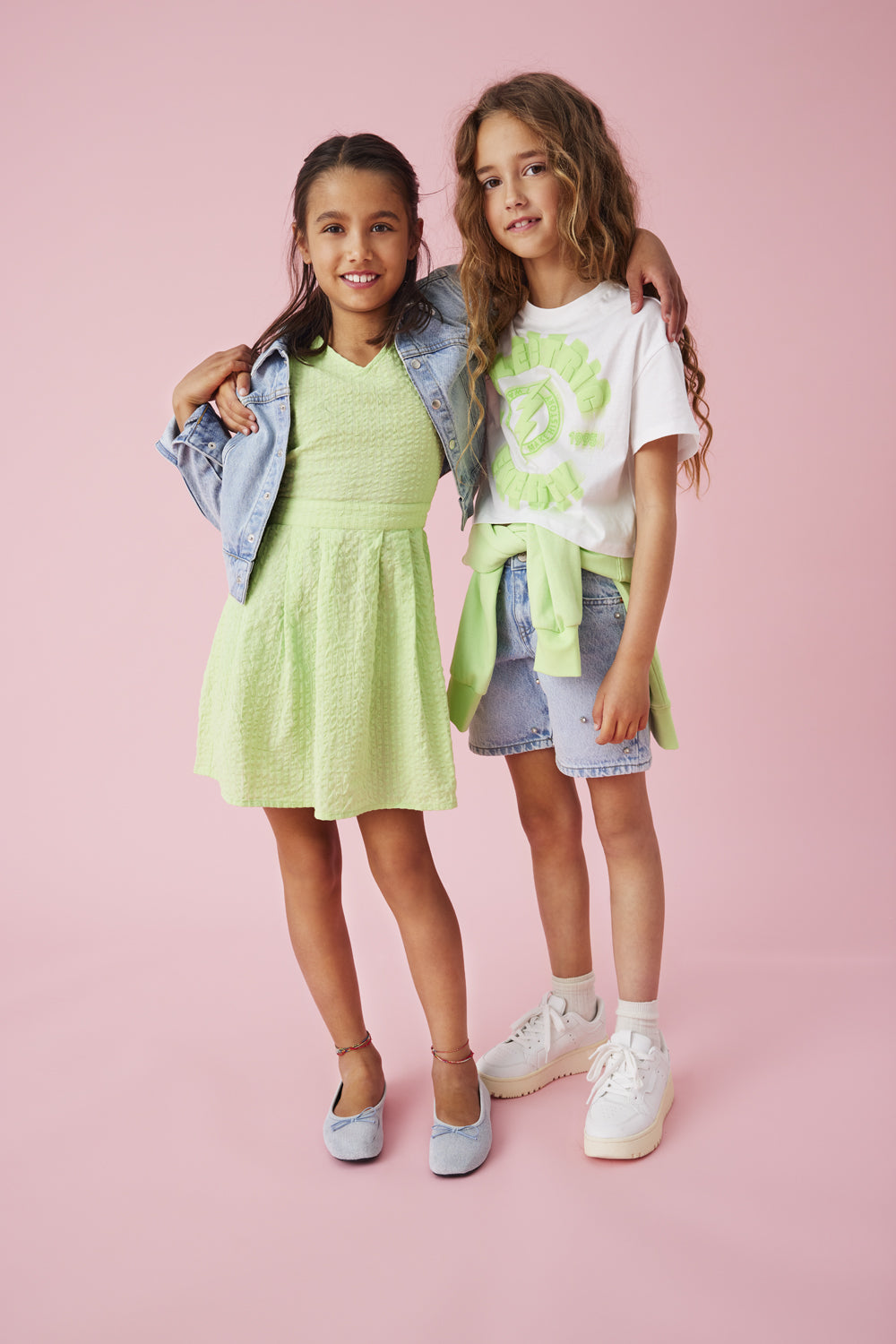ONLY Kids Shirts & Blusen  hellgrün