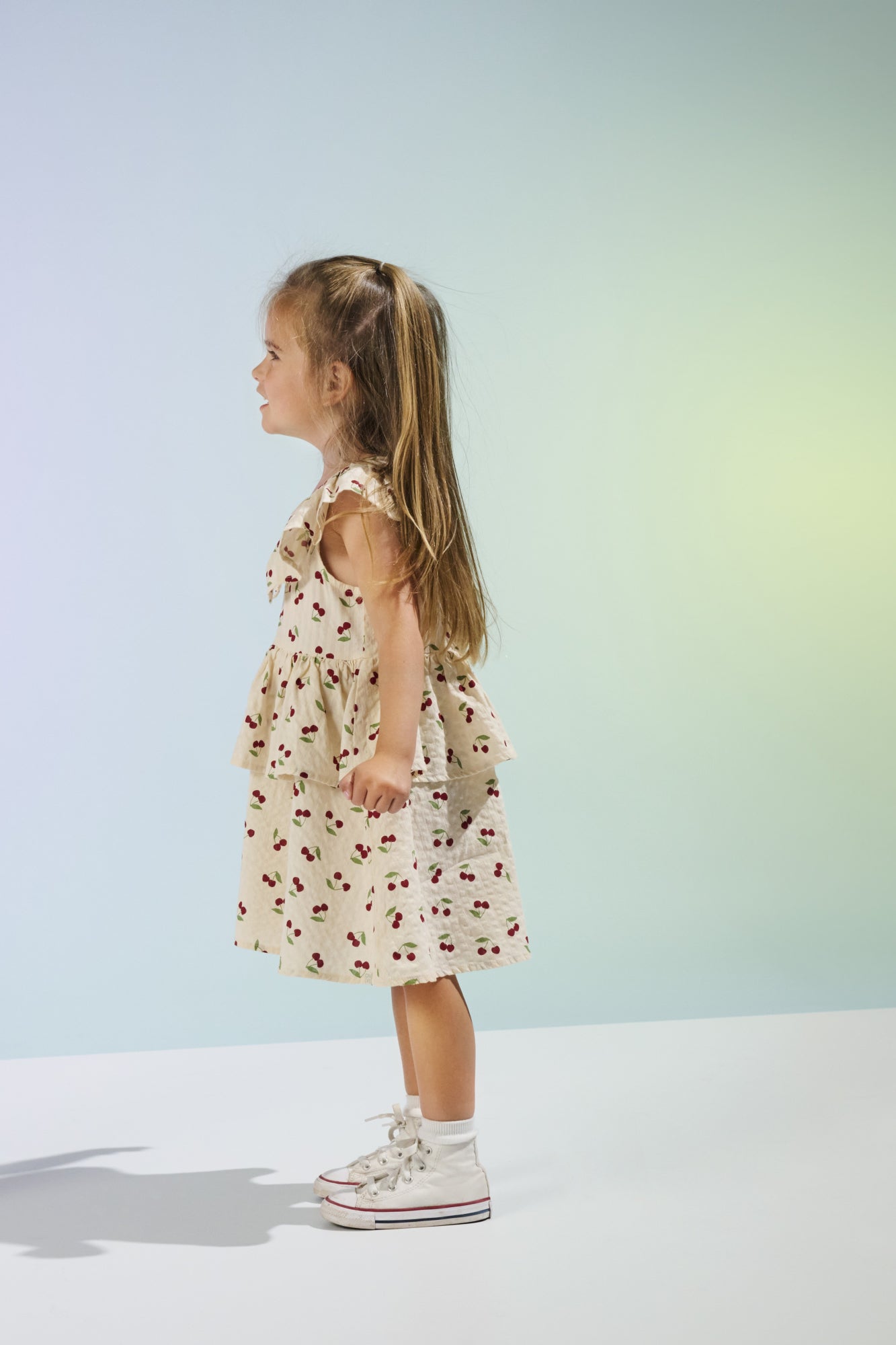 ONLY MINI Kleider  creme
