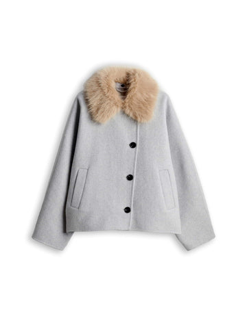 AFURA Jacke mit Fellkragen