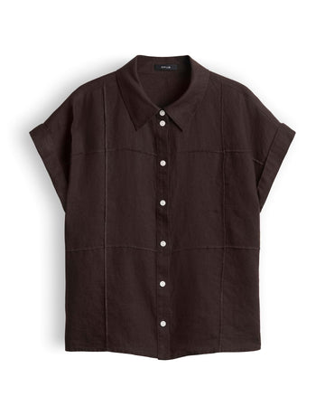 Leinenbluse 