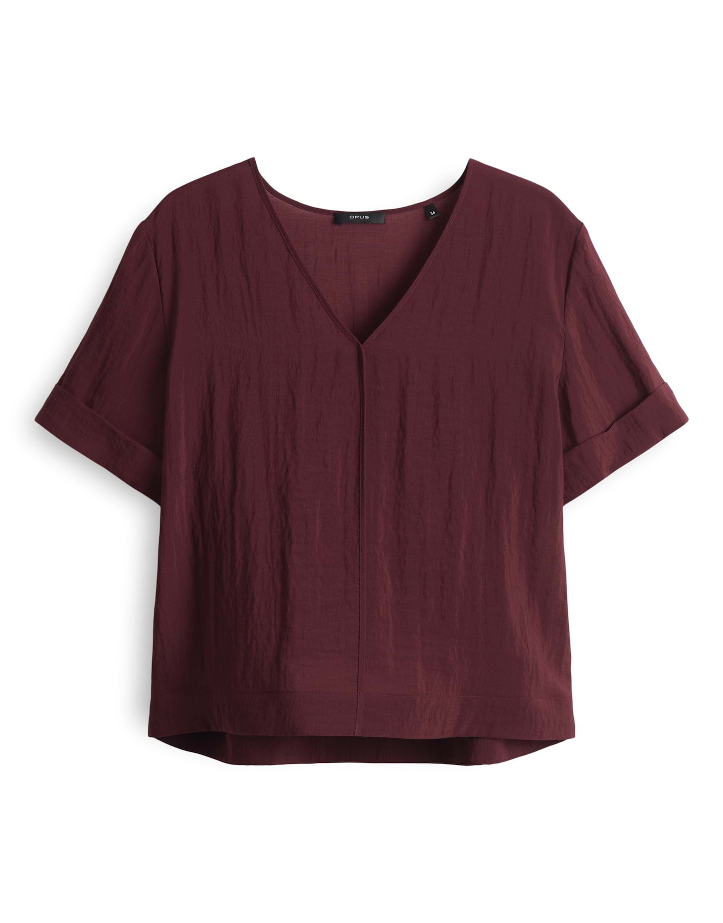 OPUS Blusen  bordeaux