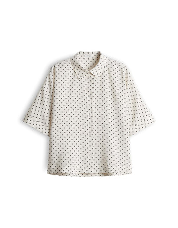 FARISE Hemdbluse im Polka Dot Design