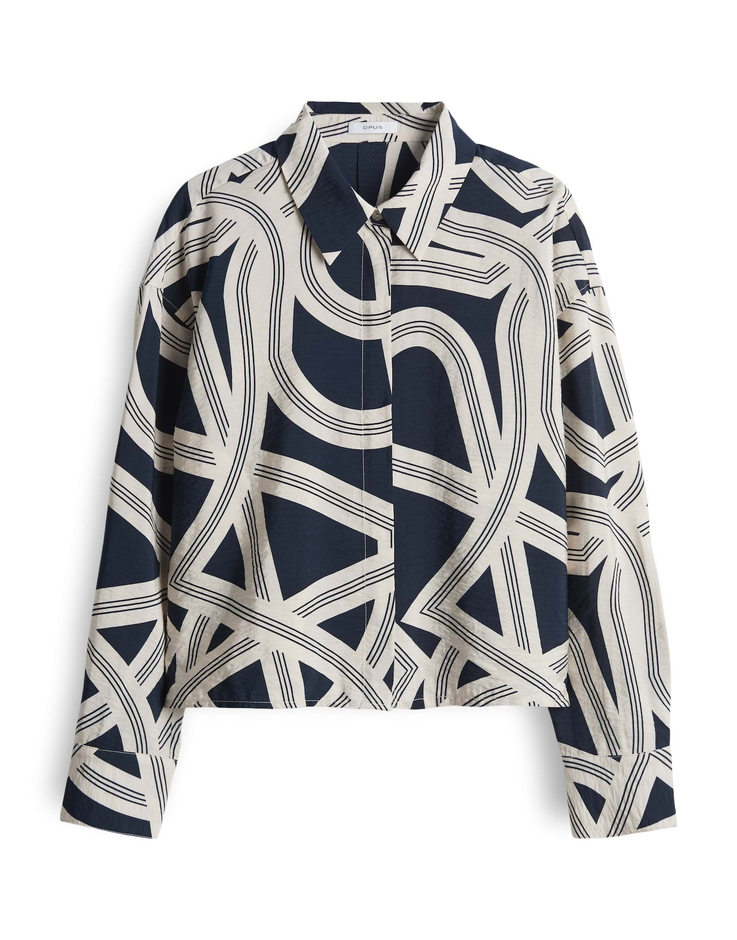 OPUS Blusen  blau