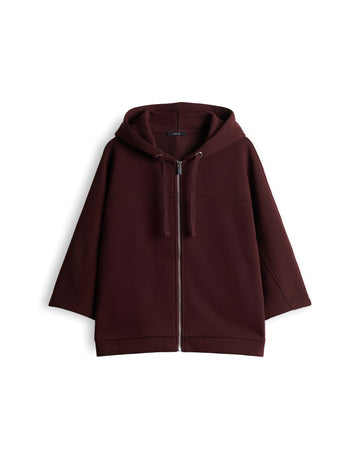 GIELA Sweatjacke mit Kapuze und Loose Fit
