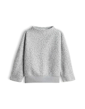 GOMETTA Sweatshirt in Bouclé Optik