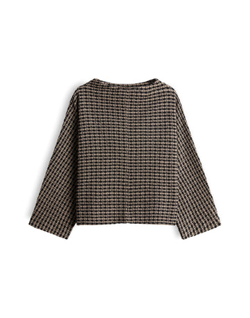 GUMUNU Boxy Sweatshirt aus Jacquard