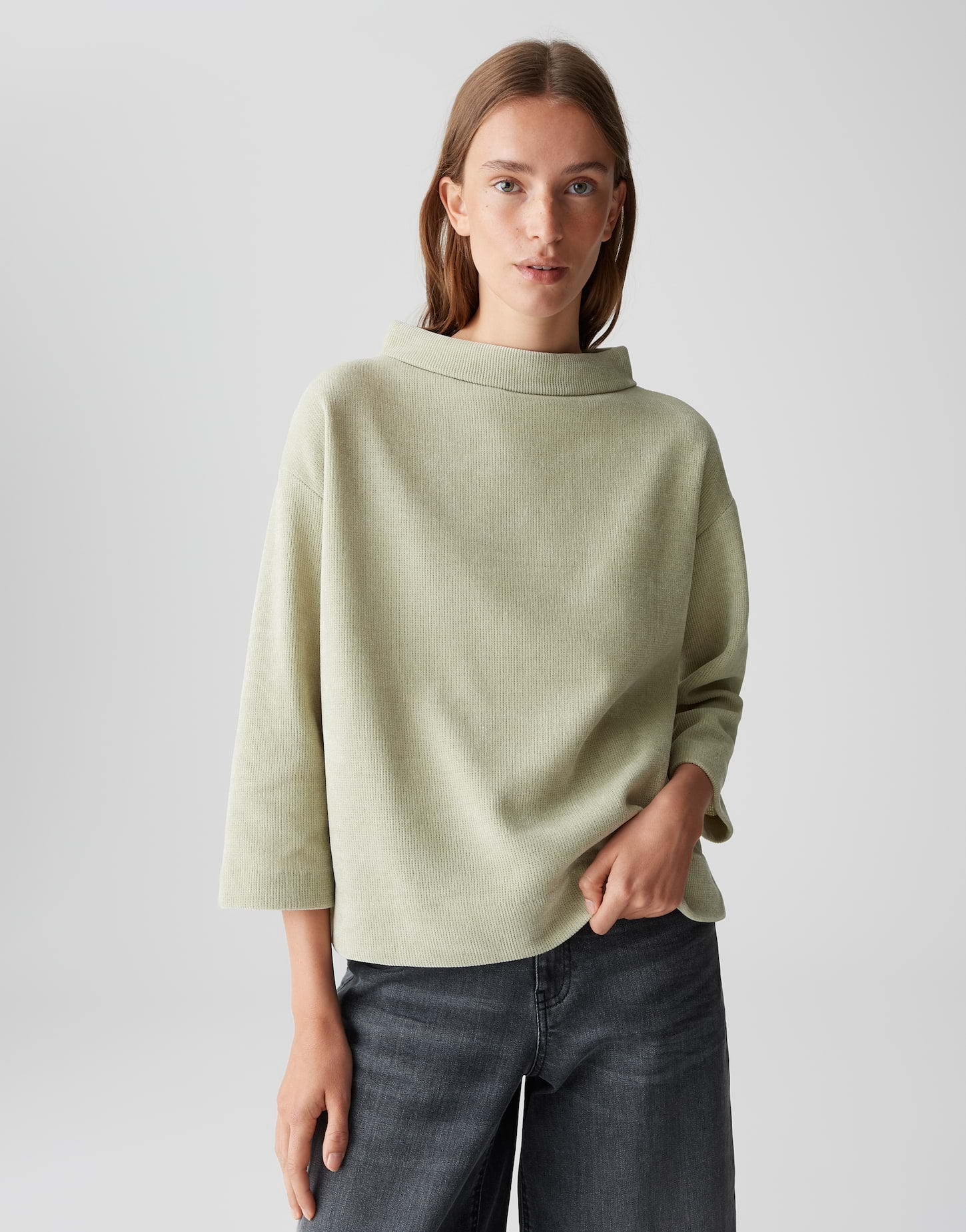 OPUS Sweatshirts  hellgrün