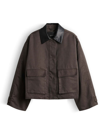 HAMINA Barn Jacket aus gewachstem Baumwollmix