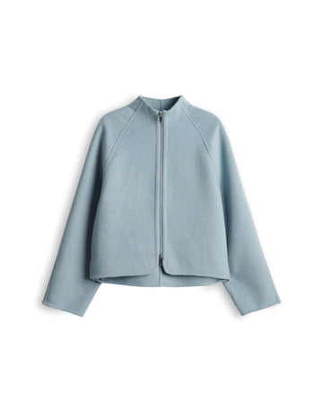 HELISU Doubleface Jacke im Woll Mix