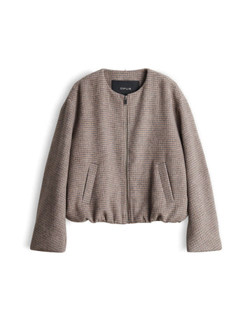HESSINA Karierte Kurzjacke
