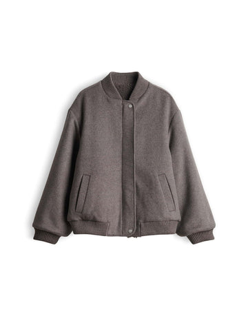 HULDARA Wendejacke mit Blousonkragen