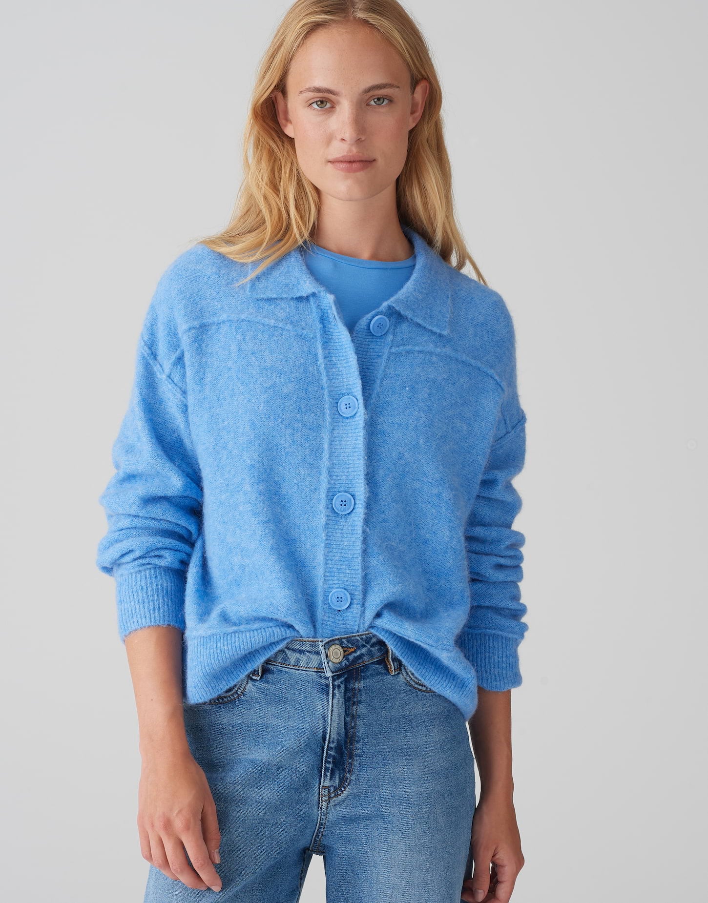 OPUS Hemdblusen  blau