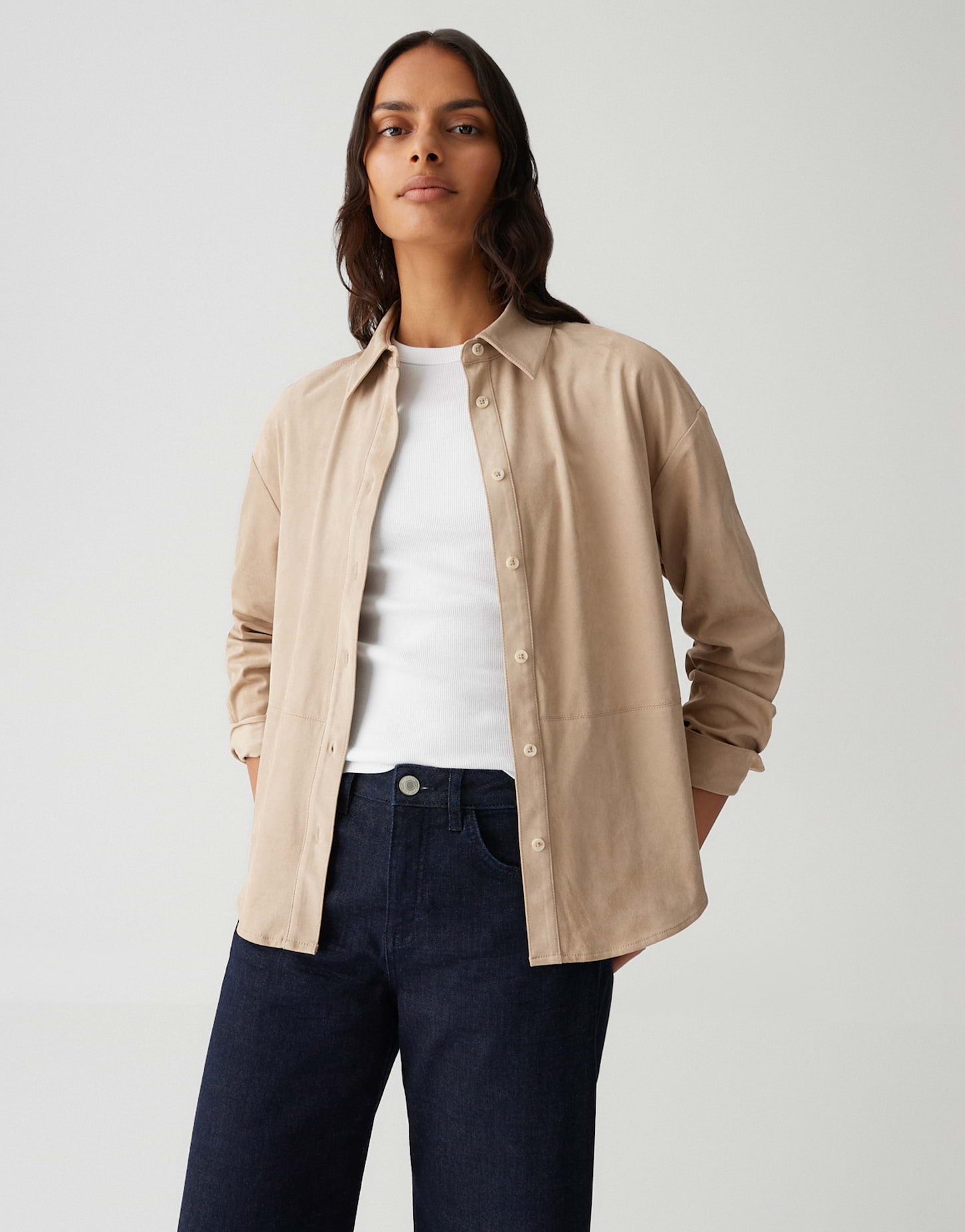 OPUS Blusen  beige
