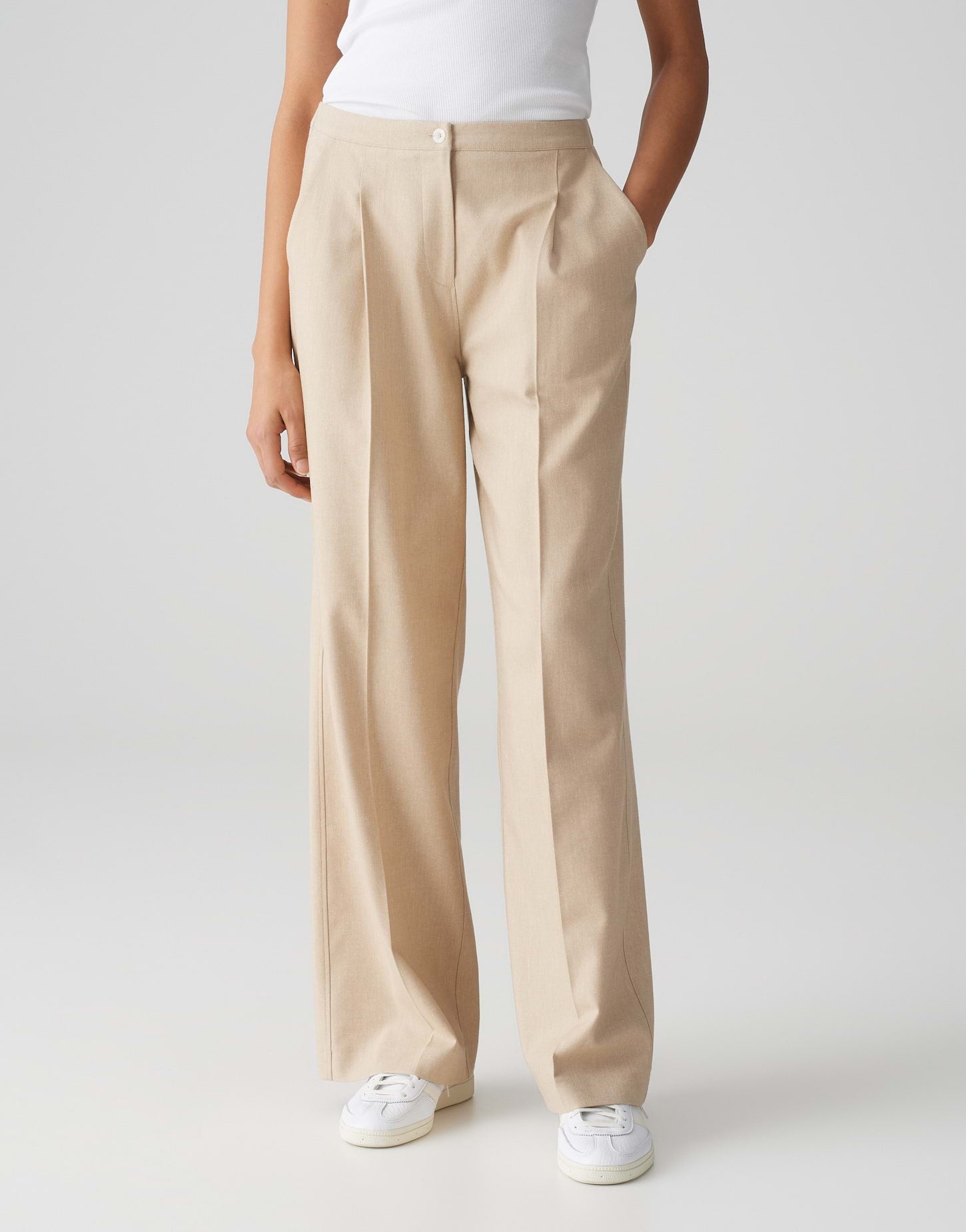 OPUS Businesshosen  beige