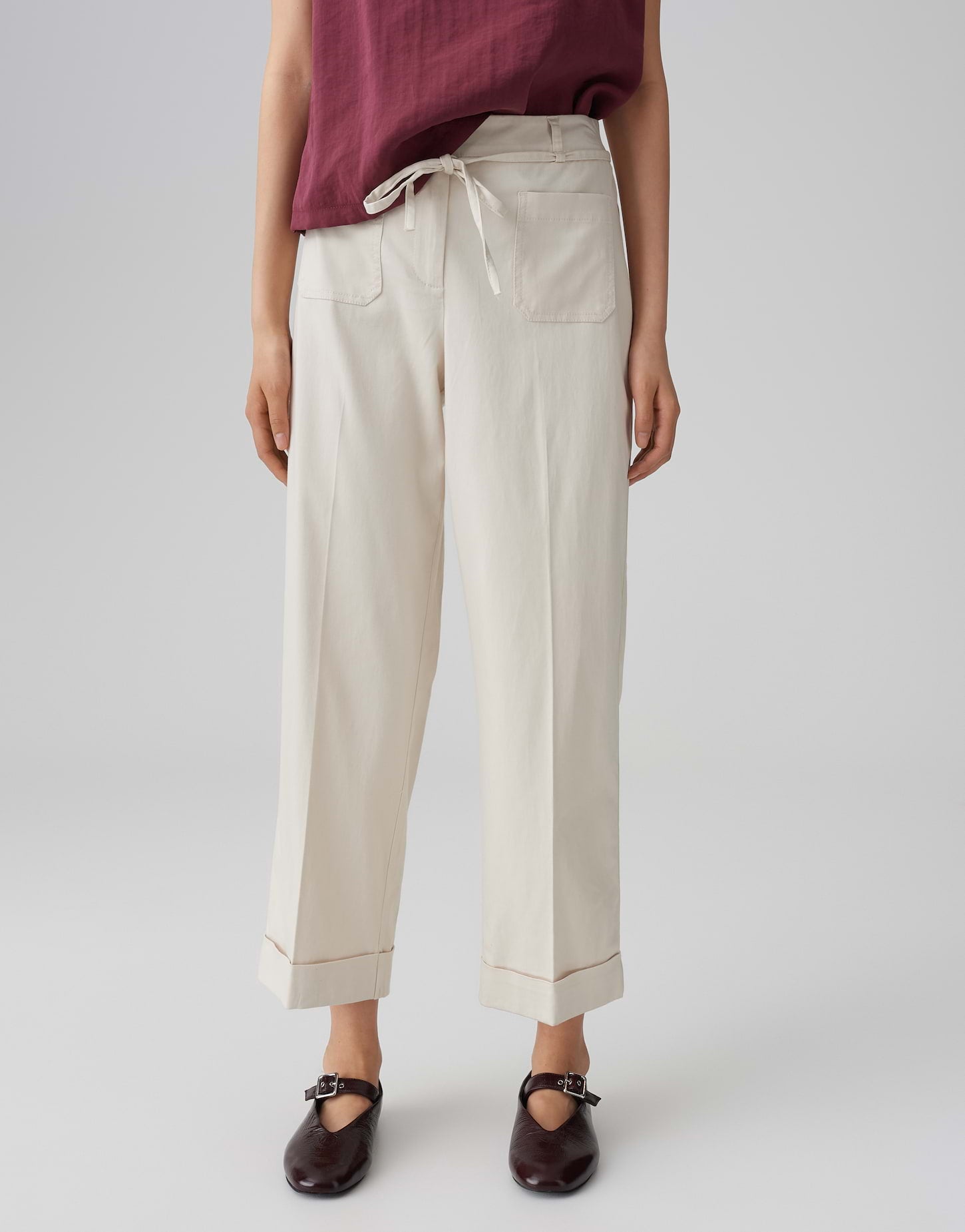 OPUS Hosen  beige