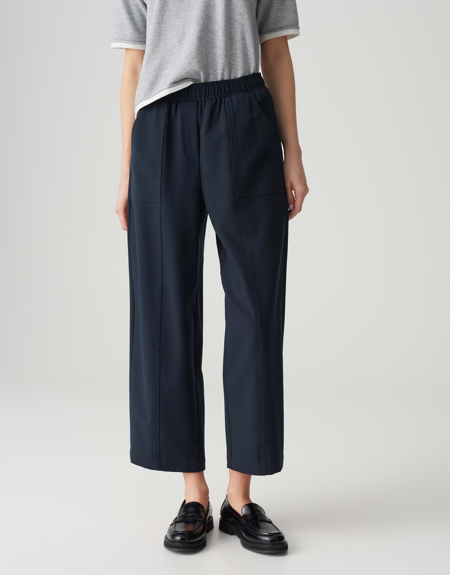 OPUS Culottes  dunkelblau