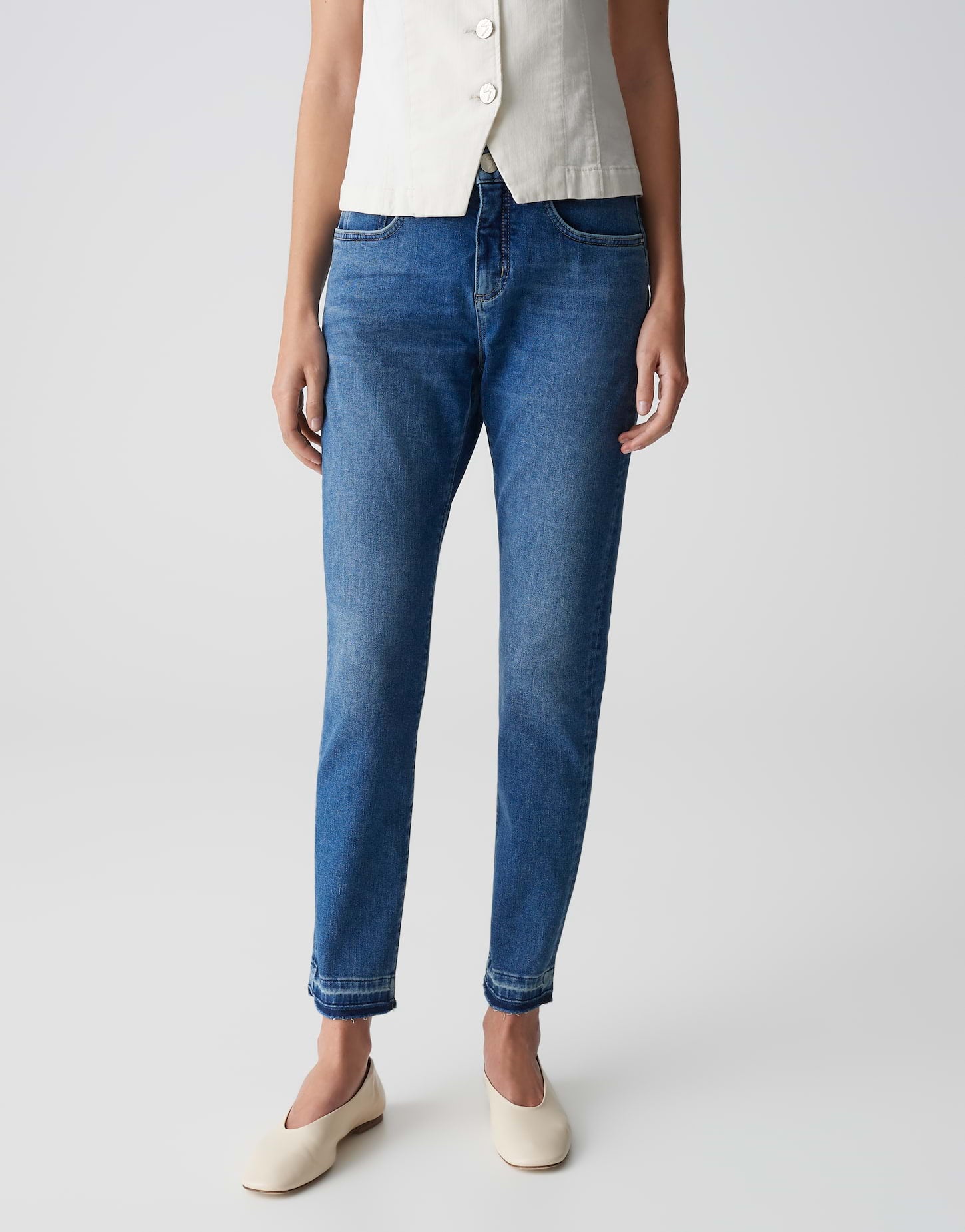 OPUS Skinny, Slim  dunkelblau