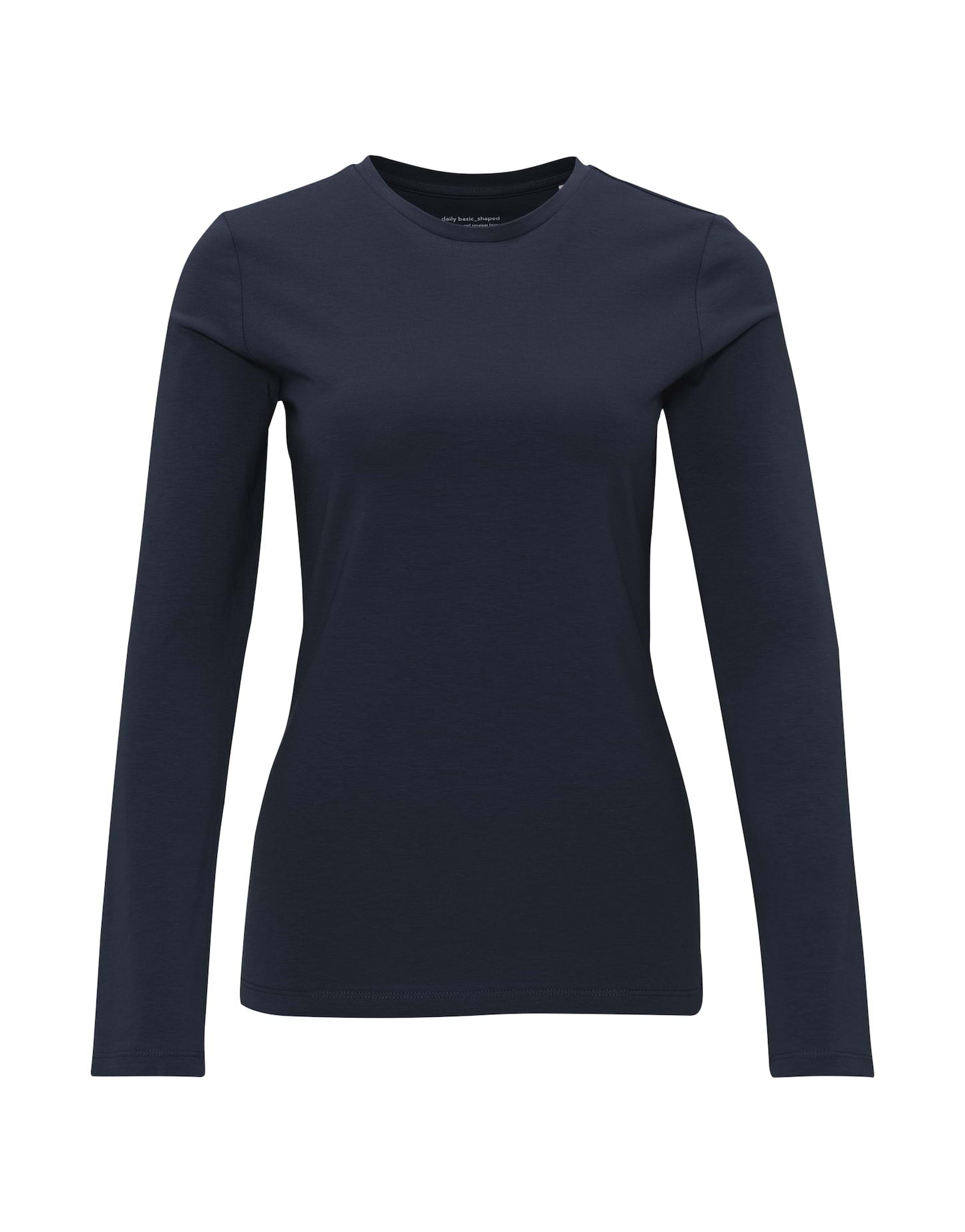 OPUS Langarmshirts  dunkelblau