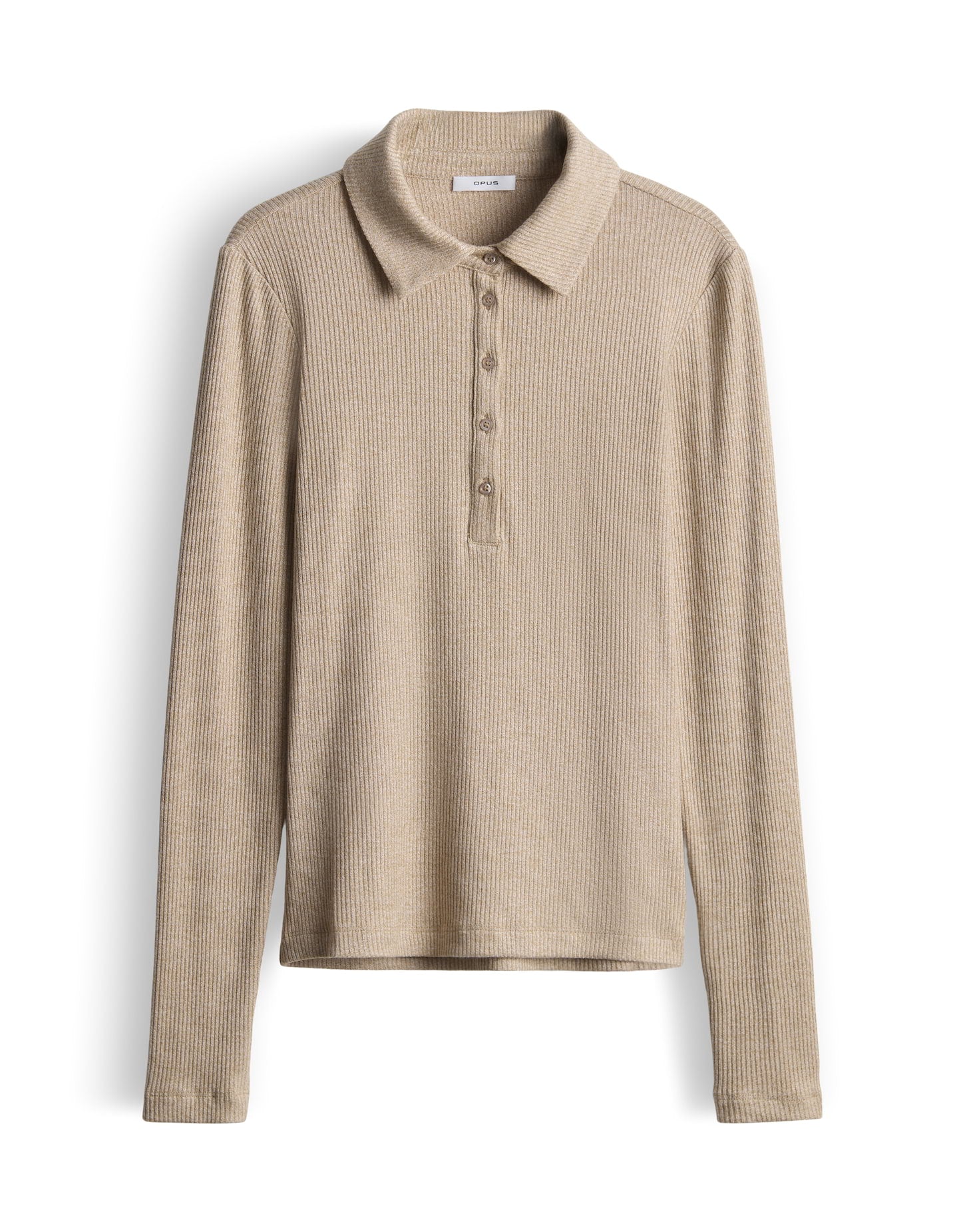 OPUS Langarmshirts  braun