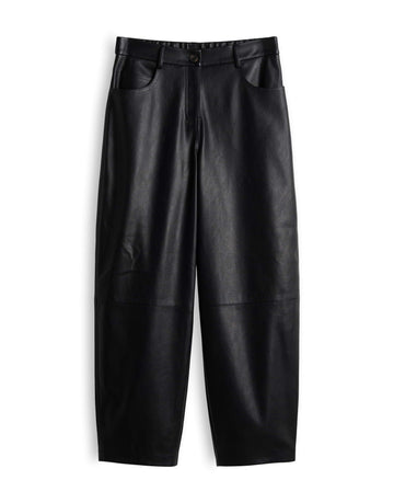 MAIGA EDIT City Pants in Lederoptik