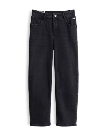 MINAH HONESTY Straight Jeans – Dark Grey