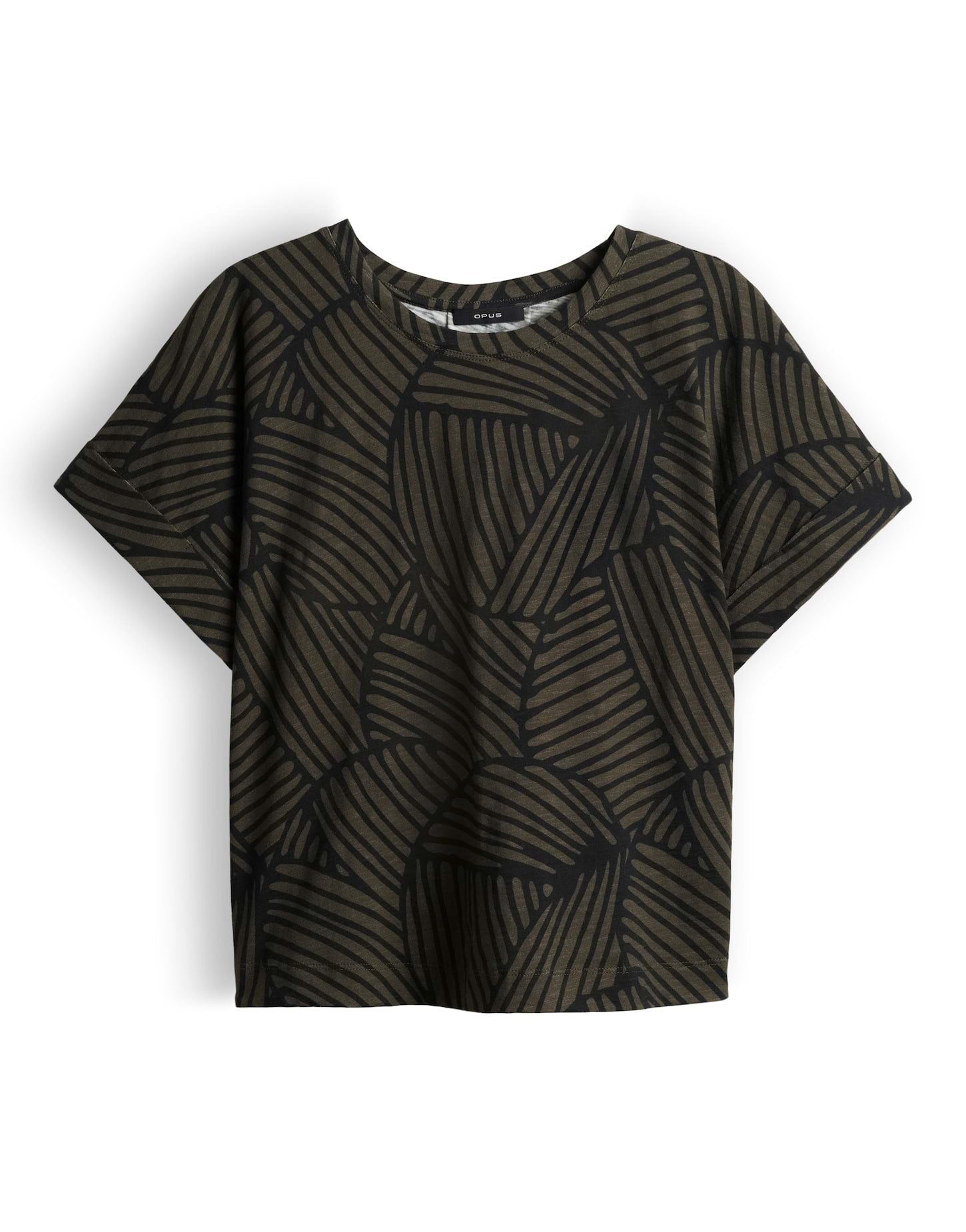 OPUS T-Shirts  schwarz
