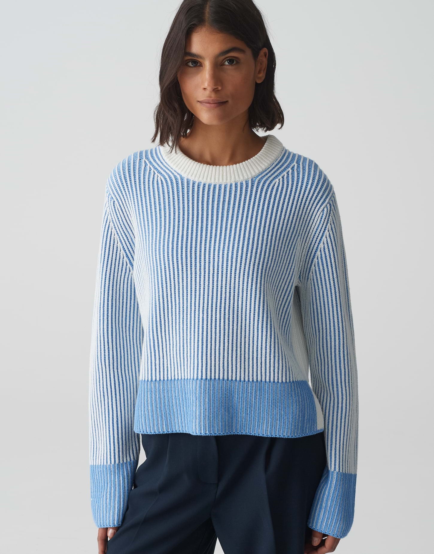OPUS Pullover  blau