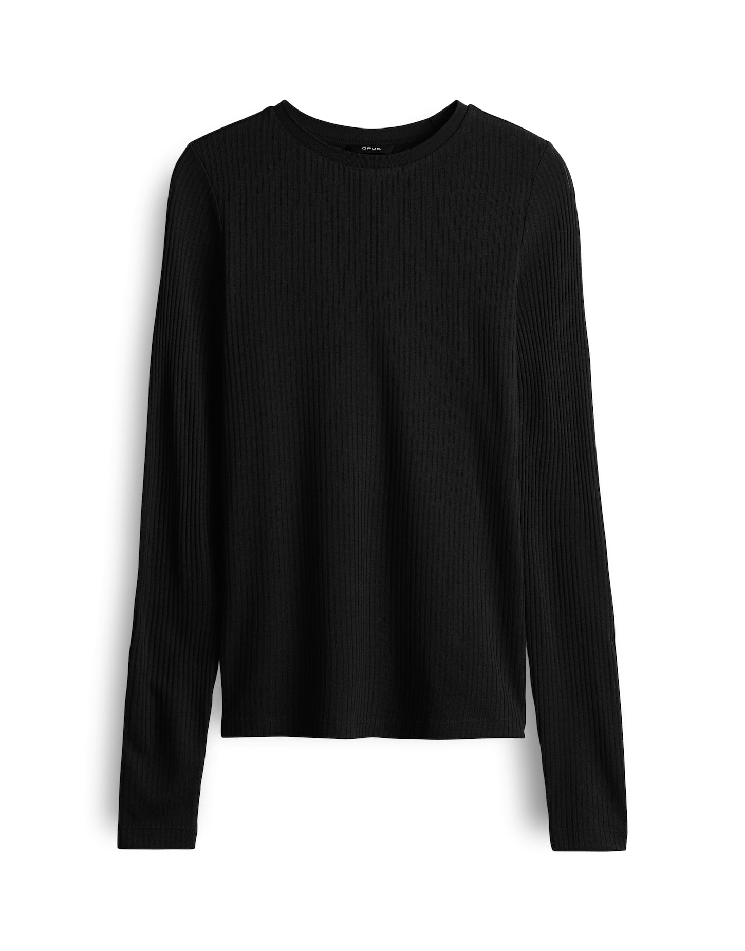 OPUS Langarmshirts  schwarz