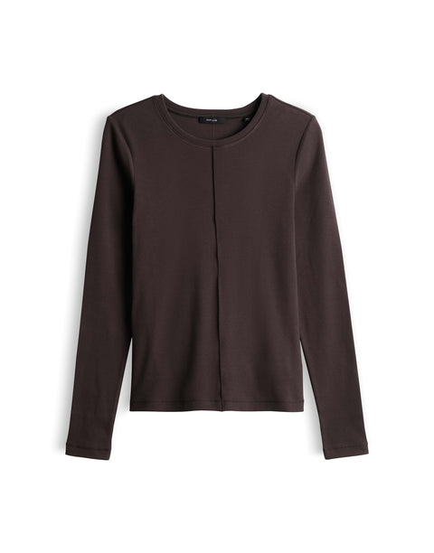 OPUS Langarmshirts  braun