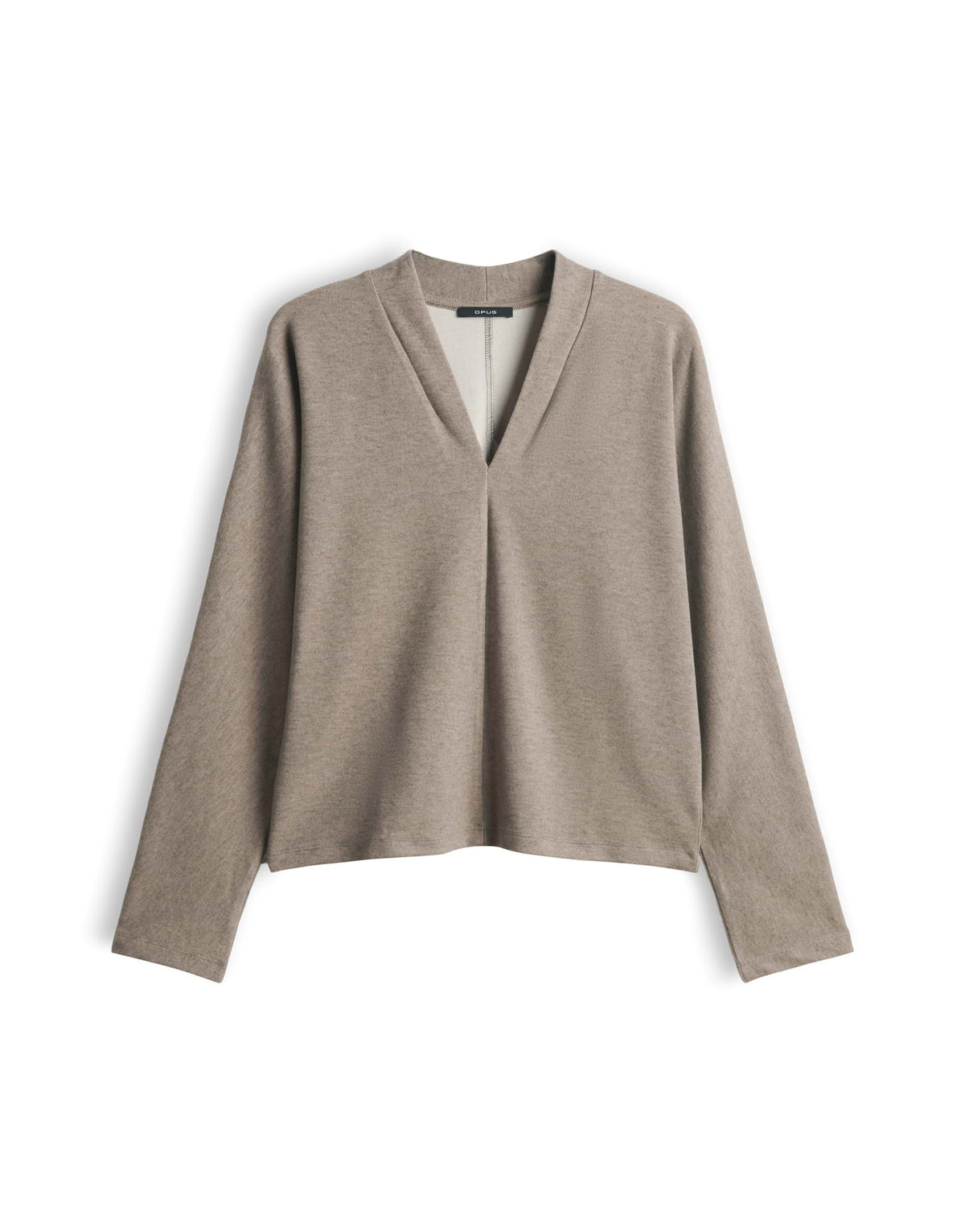 OPUS Langarmshirts  beige