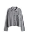 OPUS Langarmshirts  grau