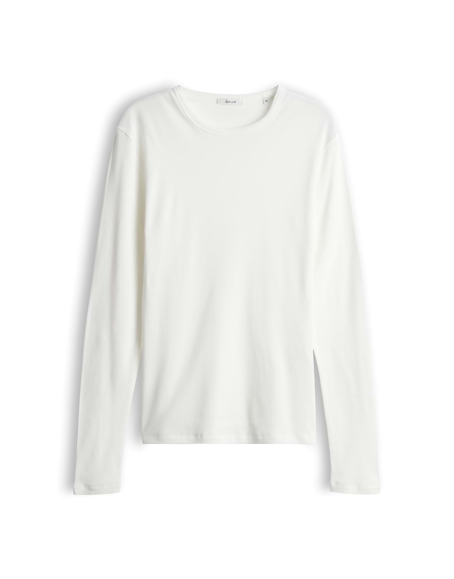 OPUS Langarmshirts  weiß