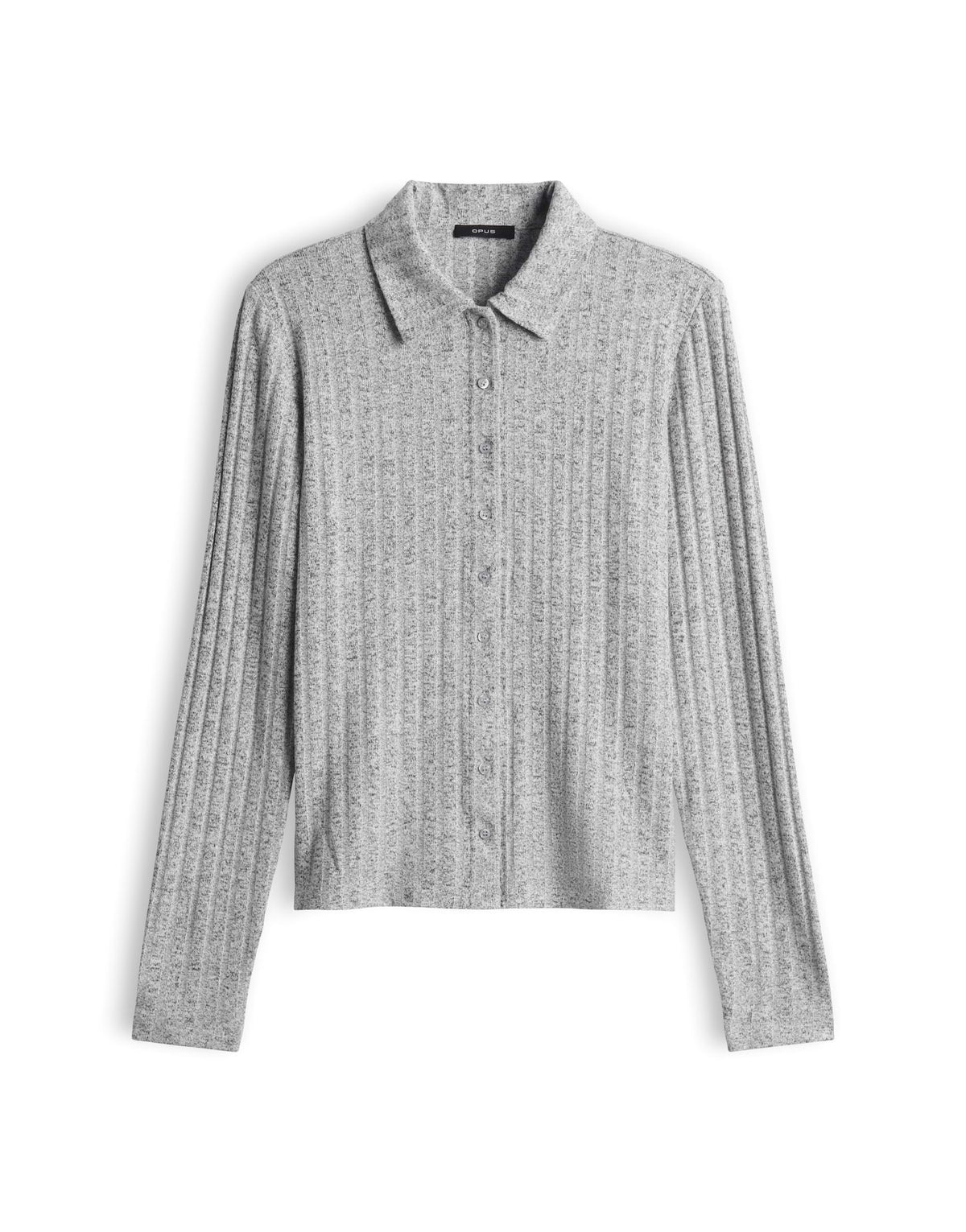 OPUS Langarmshirts  hellgrau