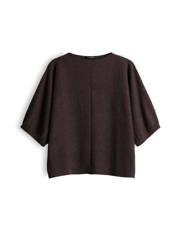 SKUPIN Boxy Jerseyshirt mit Querrippe