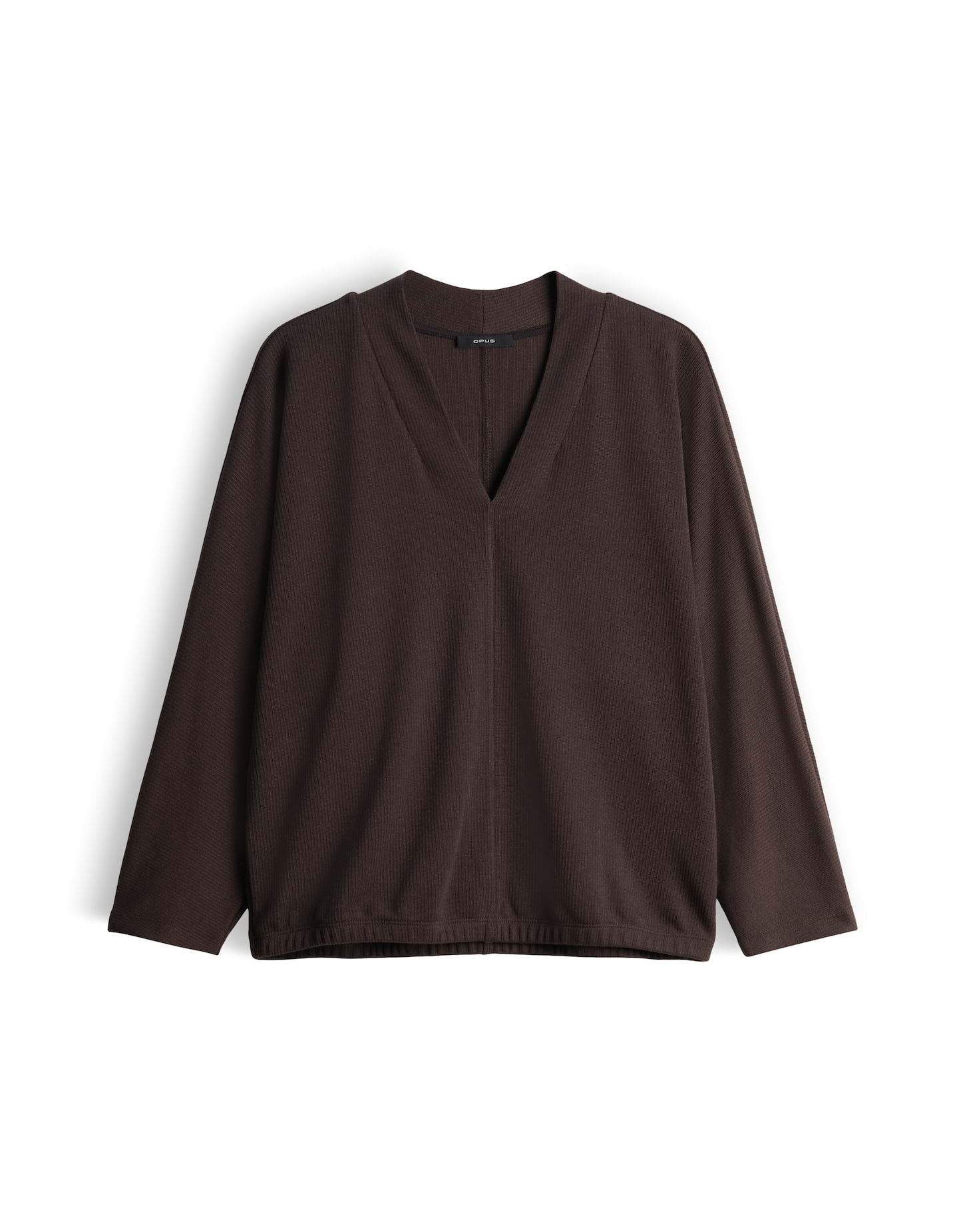 OPUS Langarmshirts  braun