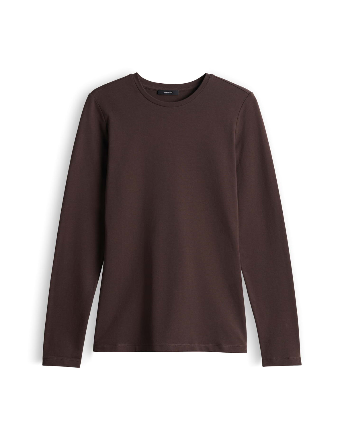 OPUS Langarmshirts  braun
