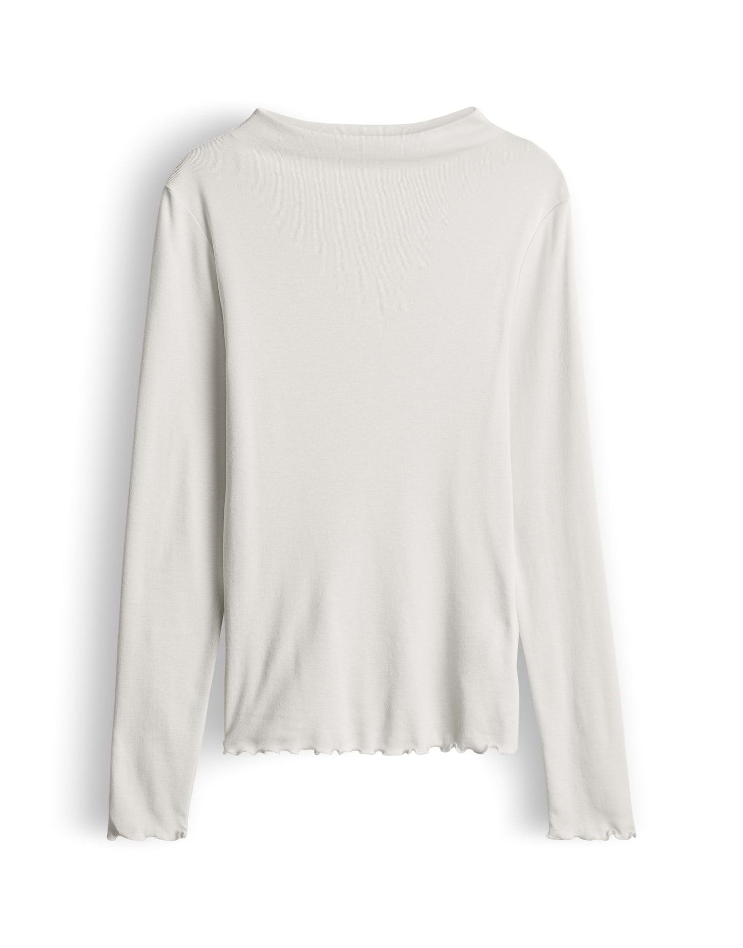 OPUS Langarmshirts  weiß